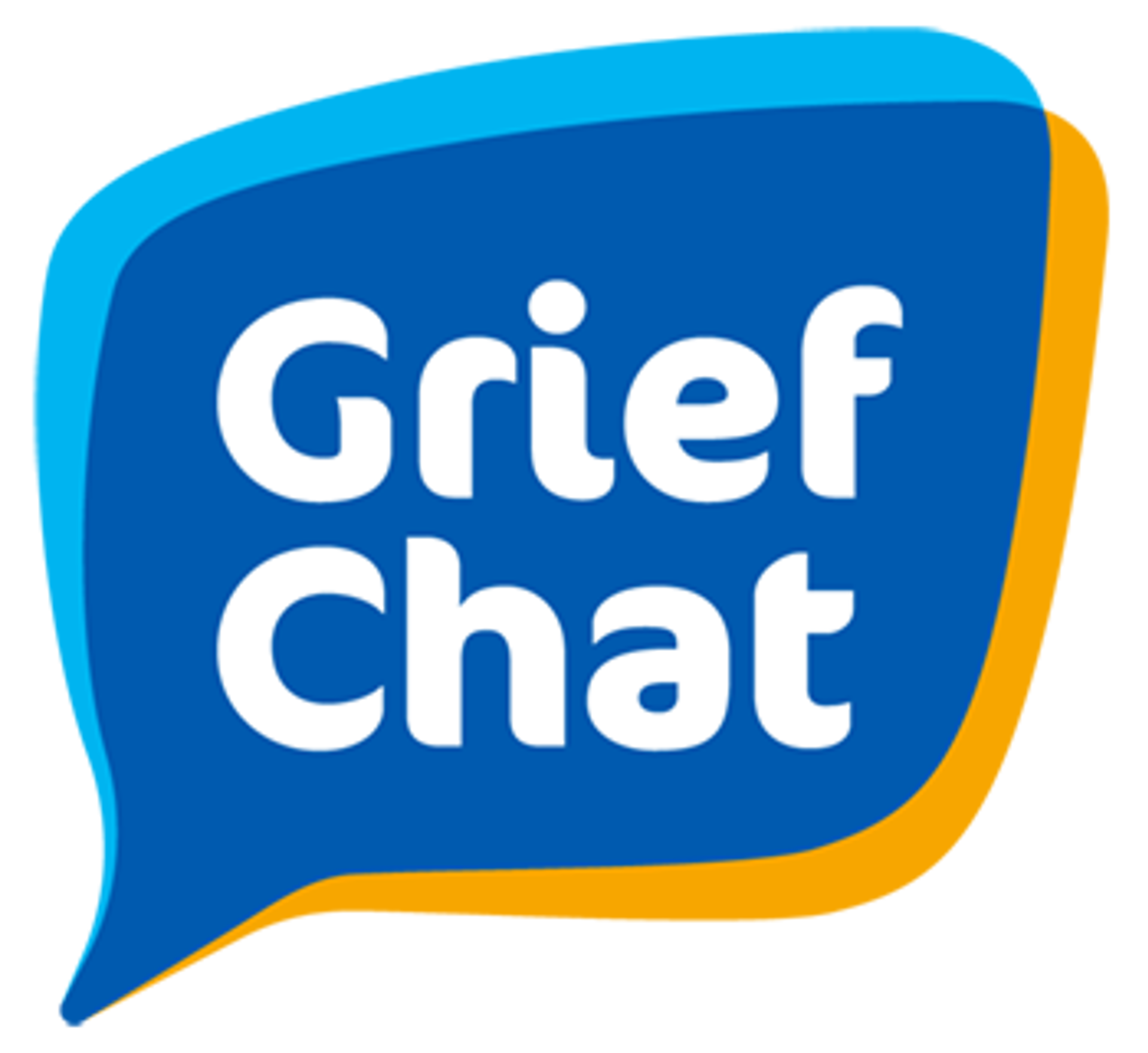 A logo for the Grief Chat service