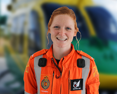 Paramedic Sophie Holt