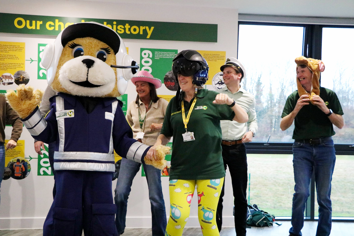 Hats off to Hilary, five years of fundraising for our lifesaving Charity 