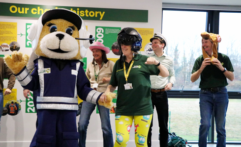 Hats off to Hilary, five years of fundraising for our lifesaving Charity 