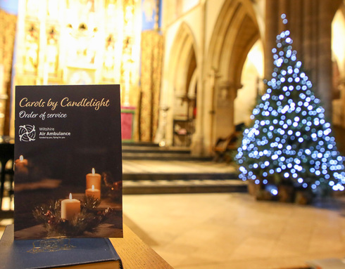 A Carols by Candlelight order of service