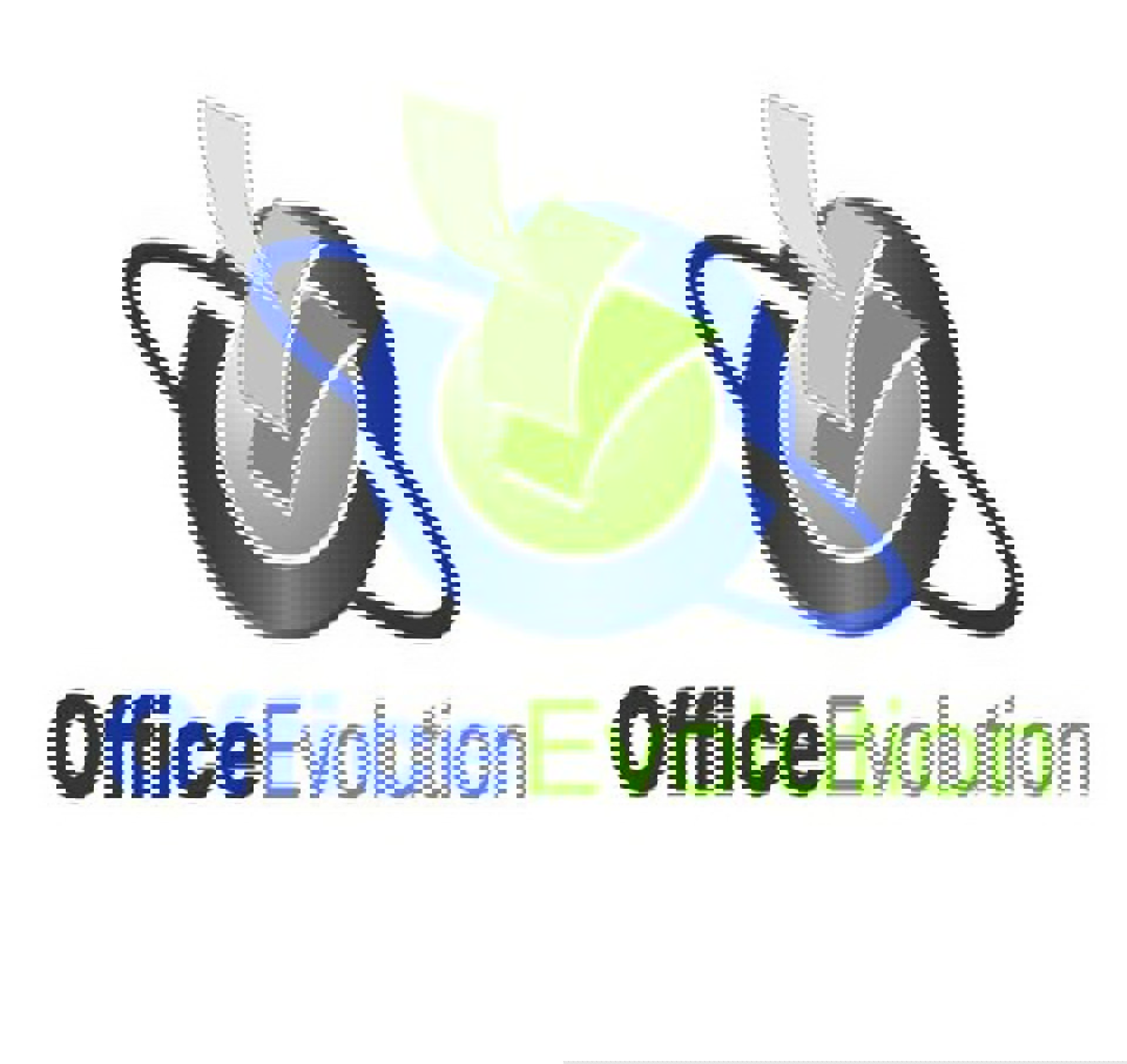 A logo for Office Evolution